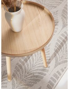 Пътека за открито и закрито в цвят слонова кост и сиво 80x250 cm Duet Liora – NORTHRUGS