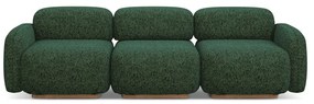 Тъмнозелен модулен диван 270 cm Ailani – Makamii