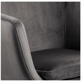 Сив офис стол Nora - Actona