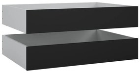 Черни чекмеджета за под леглото в комплект от 2 бр. 90x190/140x190 cm Naia – Tvilum