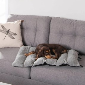 Черно одеяло за куче от шерпа 50x80 cm – Love Story