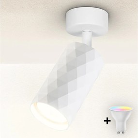 BRILAGI - LED RGBW димируемо точково осветително тяло SELE DIAMANT 1xGU10/4,8W/230V бяло