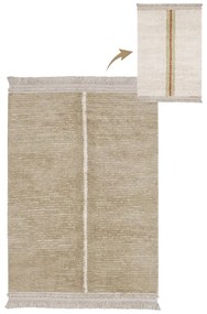 Бежов памучен килим 140x200 cm Duetto Sage – Lorena Canals