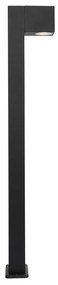 Индустриална стоеща външна лампа черна 80 см IP44 - Baleno