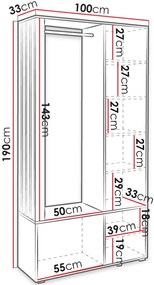 Гардероб Milo-Leuko-Mauro
