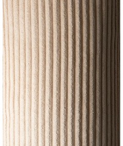 Светлокафява детска възглавница за диван от рипсено кадифе Block – Wigiwama