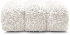 Бяла табуретка от прежда с примки от букле Hippolyte – Bobochic Paris