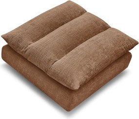 Оранжева шенилова табуретка Neil – Bobochic Paris