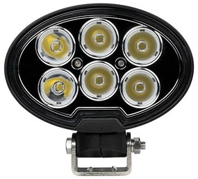 LED Автомобилен прожектор BLACK LED/60W/10-30V IP69 5700K овален