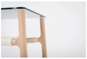 Сгъваема маса от масивна дъбова дървесина Fawn - Gazzda