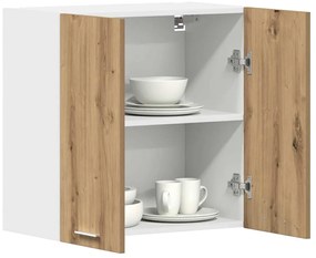 861148 vidaXL Кухненски стенен шкаф Artisan Oak 60x31x60 cm