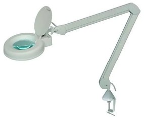 LED настолна лампа с лупа LED/5W/230V бял