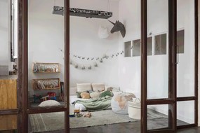 Зелен и син памучен килим 170x240 cm Twin Vintage – Lorena Canals