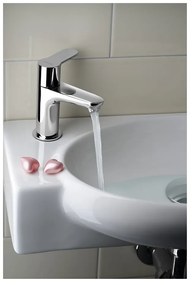 Вентил за мивка в лъскаво-сребрист цвят Small – Sapho