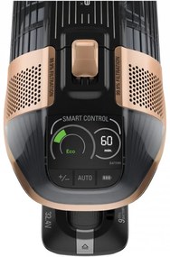 Вертикална прахосмукачка Rowenta X-Force Flex 15.60 RH99F1, 520W, 230AW, 0.9 л, 32.4V, Автономия 80 мин, Автоматична мощност, LED четка, Дисплей, Flex, Черен/бронз