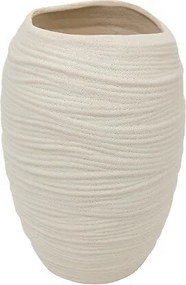 Ваза atmosphera Prudi, Керамика, Бял, 32 cm