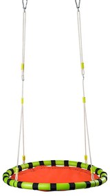 Woody - Кръгла люлка, оранжева