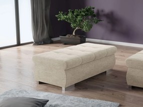 Пуф Orkan plus-Сиво - бяло