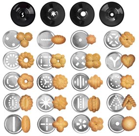 Преса за тесто с 24 броя приставки Cookie – Orion