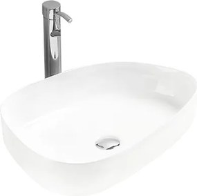 Mexen Chiara плот за баня 54 x 39 см, бял - 21585400