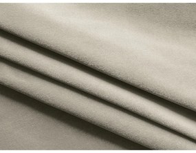 Бежов кадифен разтегателен диван с място за съхранение 225 cm Hula – Makamii