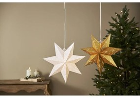 Коледна светлинна украса в златист цвят ø 45 cm Classic - Star Trading