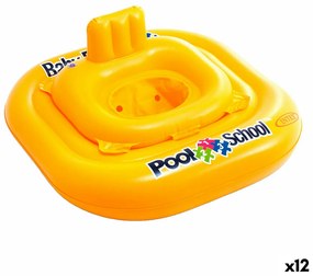 Детска плувка Intex Жълт 79 x 23 x 79 cm (12 броя)