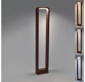 Brilagi - LED външна лампа BARI LED/7W/230V 3000/4000/6000K кафява IP54 80 см