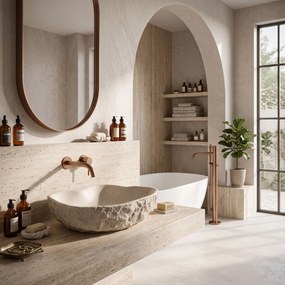 Умивалник за плот Isla Warm Beige