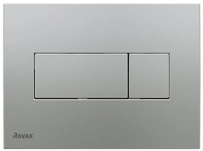 Ravak X01456 - Универсален бутон за смиване UNI 24,7x16,5 см матов хром