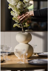 Бежова керамична ваза (височина 36 cm) Tuga – noo.ma