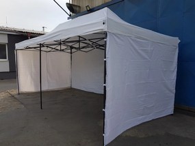 Шатра тип хармоника 3x6 бяла SQ