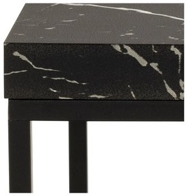 Странична масичка с плот от имитация на мрамор 40x40 cm Barossa – Actona