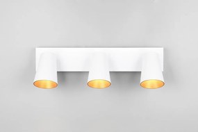 Бял прожектор ø 8 cm Sharp – Trio