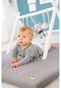 Тъмносиво детско килимче за игра 120x120 cm Style – Roba