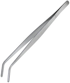 Horecano - Иноксова готварска пинсета със закривен връх 30см CN(0614-3)