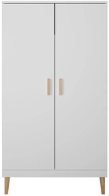 Гардероб Kubi - бял