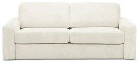 Бежов разтегателен диван от рипсено кадифе 195 cm Nona – Makamii