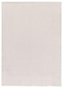 Кремав килим от микрофибър 80x150 cm Coraline Liso – Universal