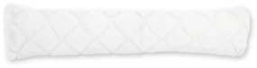 Бяло уплътнение за врата 20x90 cm Cosy Diamond – Catherine Lansfield