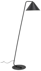 Черна подова лампа с метален абажур (височина 165 cm) Latisha – Bloomingville