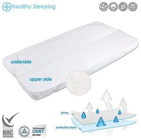 Протектор за матрак с 4 ластика трико 60/120 Baby Matex