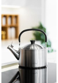 Матиран чайник от неръждаема стомана с бутало , 1,5 л Diamante - Vialli Design