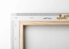Картина на платно – Модерна сива дъга Mid-Century