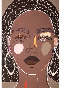 Живопис 80x100 cm Tribal - Mauro Ferretti