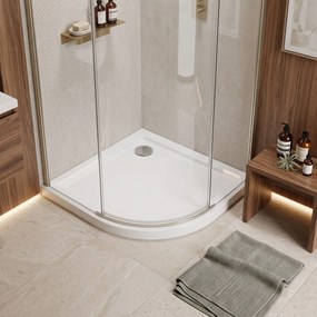 Поддушово корито Rea Look White 80x80