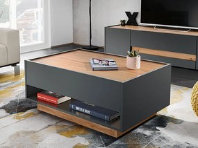 холна маса AVENDI антрацит сиво T01