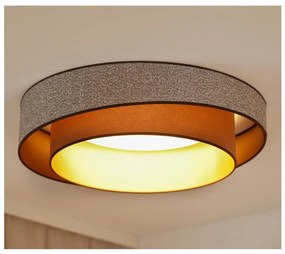 Brilagi - LED Плафониера VEGAS SHINE LED/24W/230V Ø 60 см кафяв