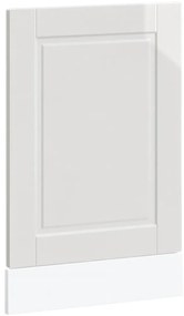 854129 vidaXL Панел за съдомиялна машина, Porto, бял гланц, инженерно дърво