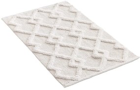 Кремав килим за баня 50x80 cm Otis – douceur d'intérieur